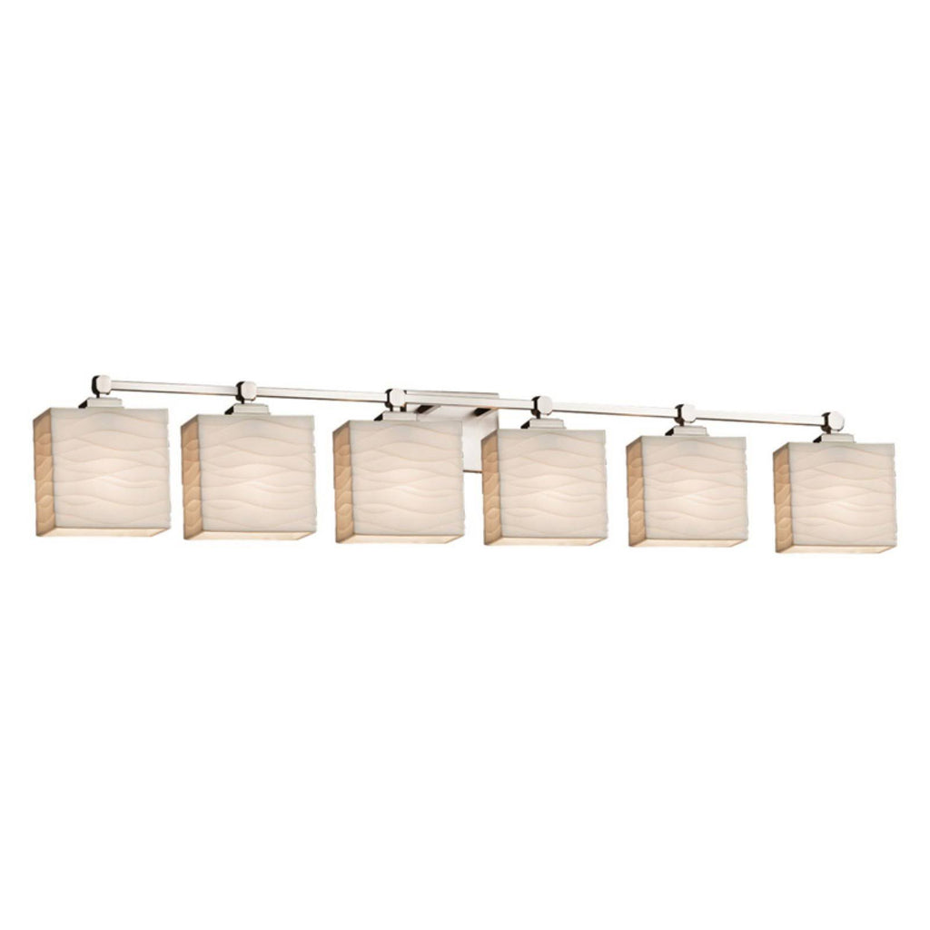 6-Light Bath Bar in Dark Bronze L99240