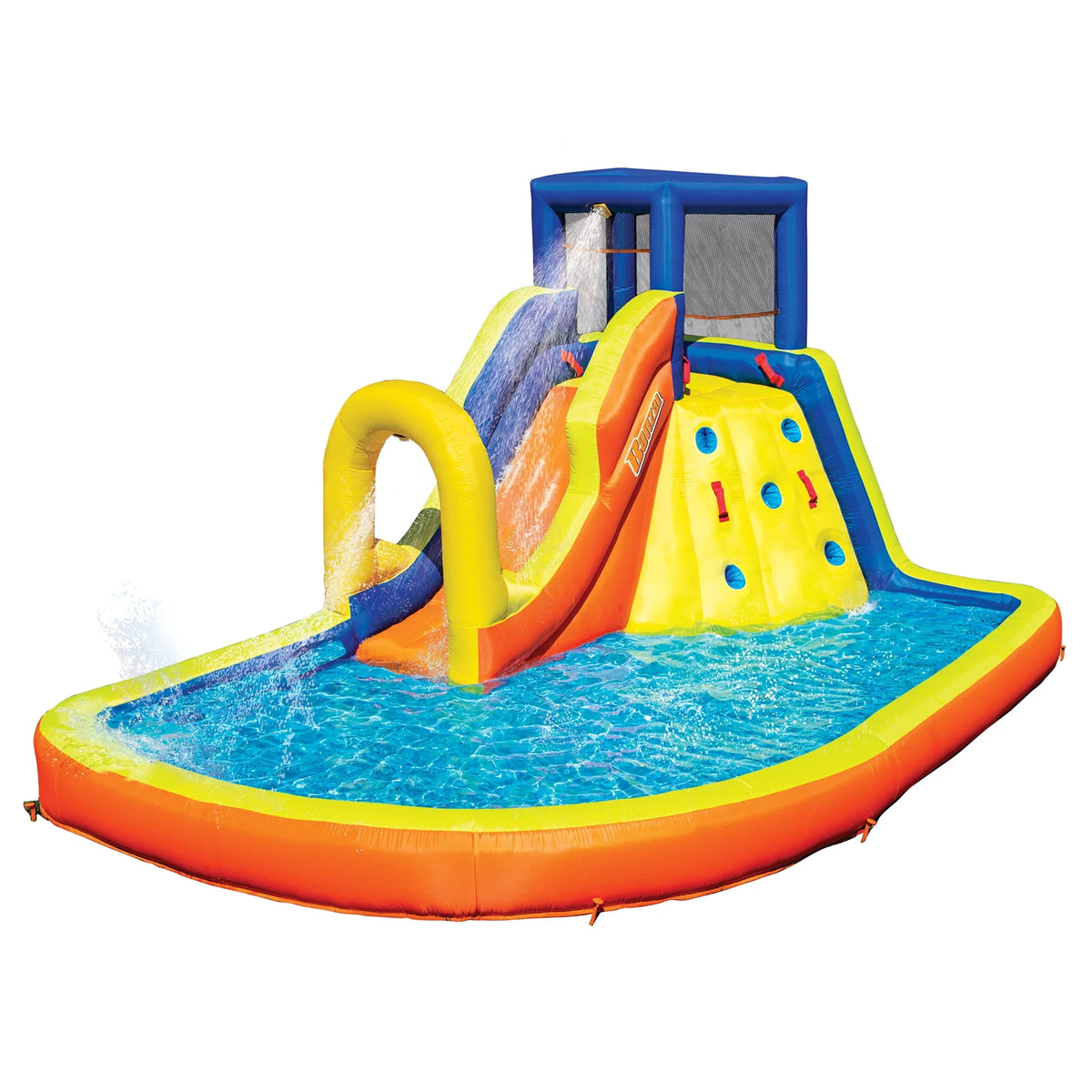 Inflatable Water Park Play Center with Water Slide & Climbing Wall K882