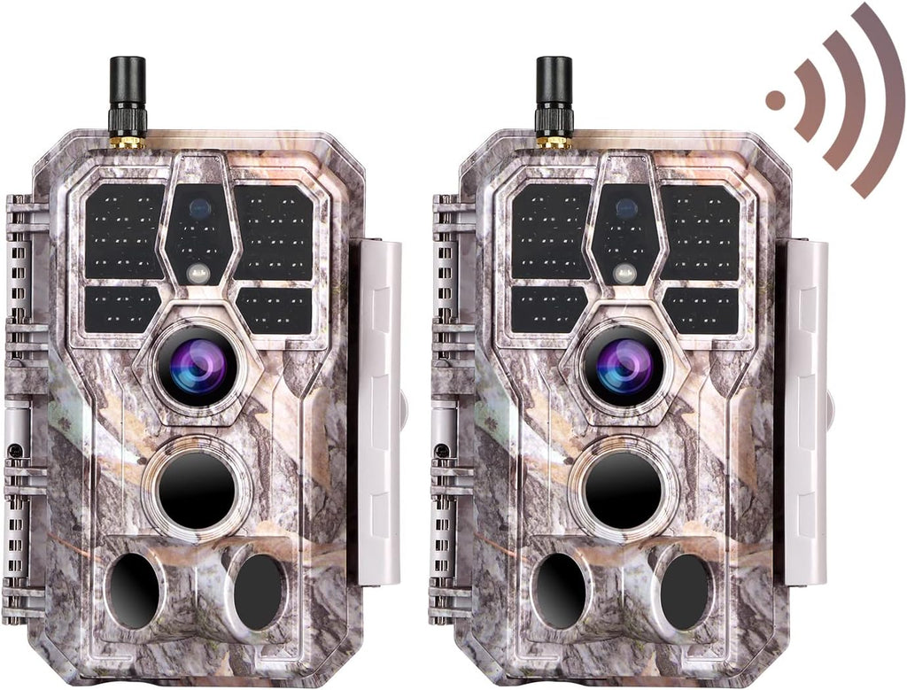 Deer & Trail Game Camera 32MP 1296P No Glow Night Vision Waterproof Motion Activated I261683