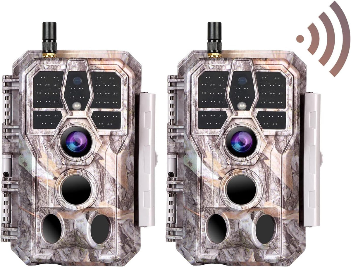 Deer & Trail Game Camera 32MP 1296P No Glow Night Vision Waterproof Motion Activated I261683