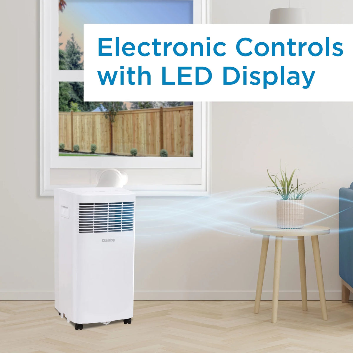 5000 BTU White Portable AC Z130526
