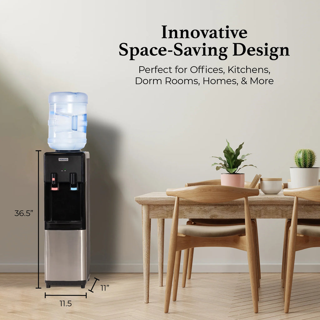 Black Top Loading Water Dispenser N166