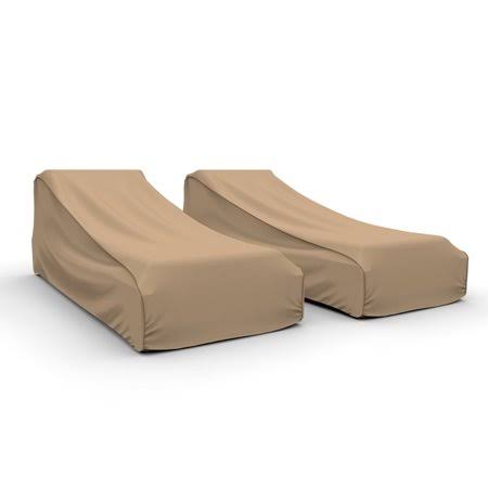 Medium Tan Patio Chaise Cover (2 Pack) K46450
