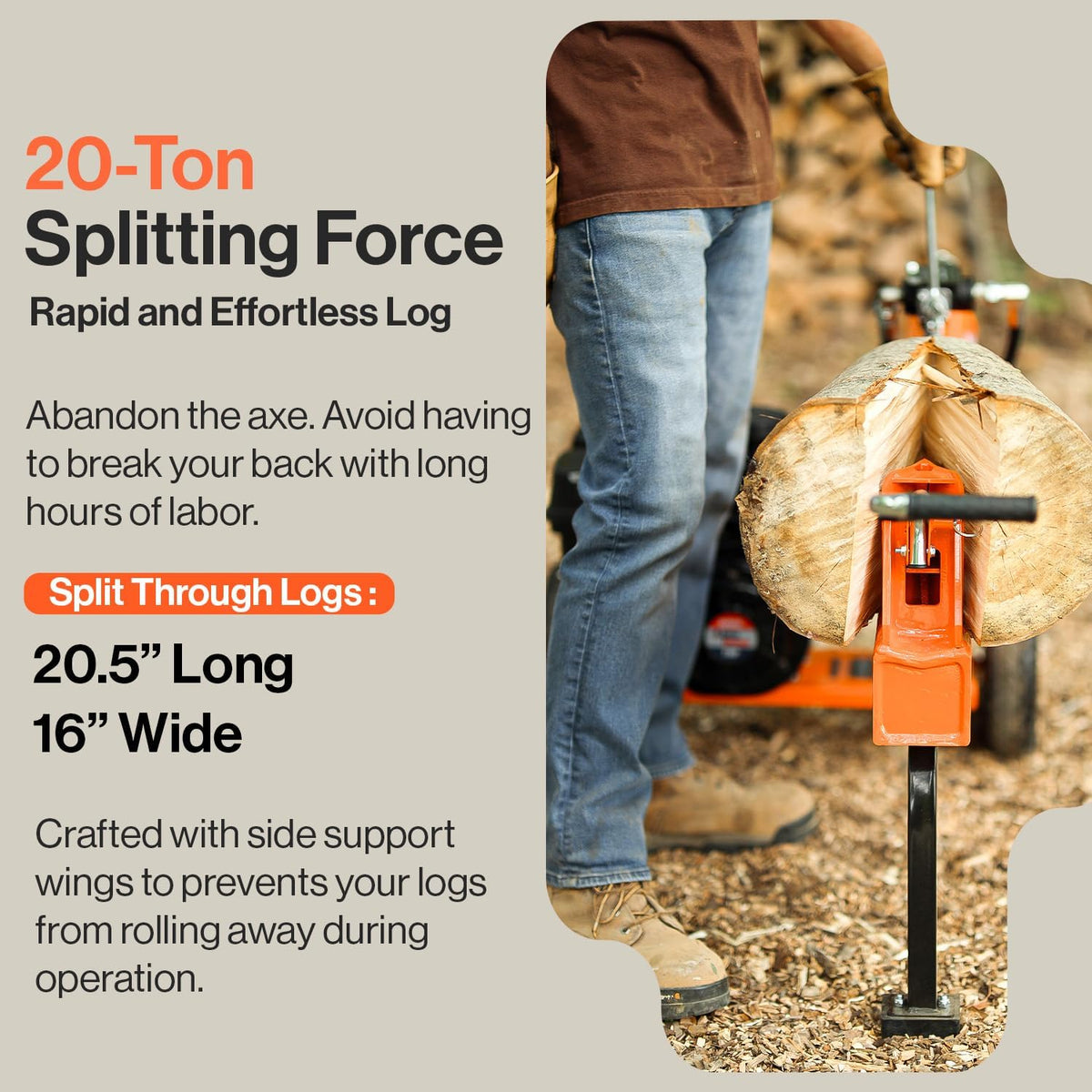 Portable Log Splitter W612