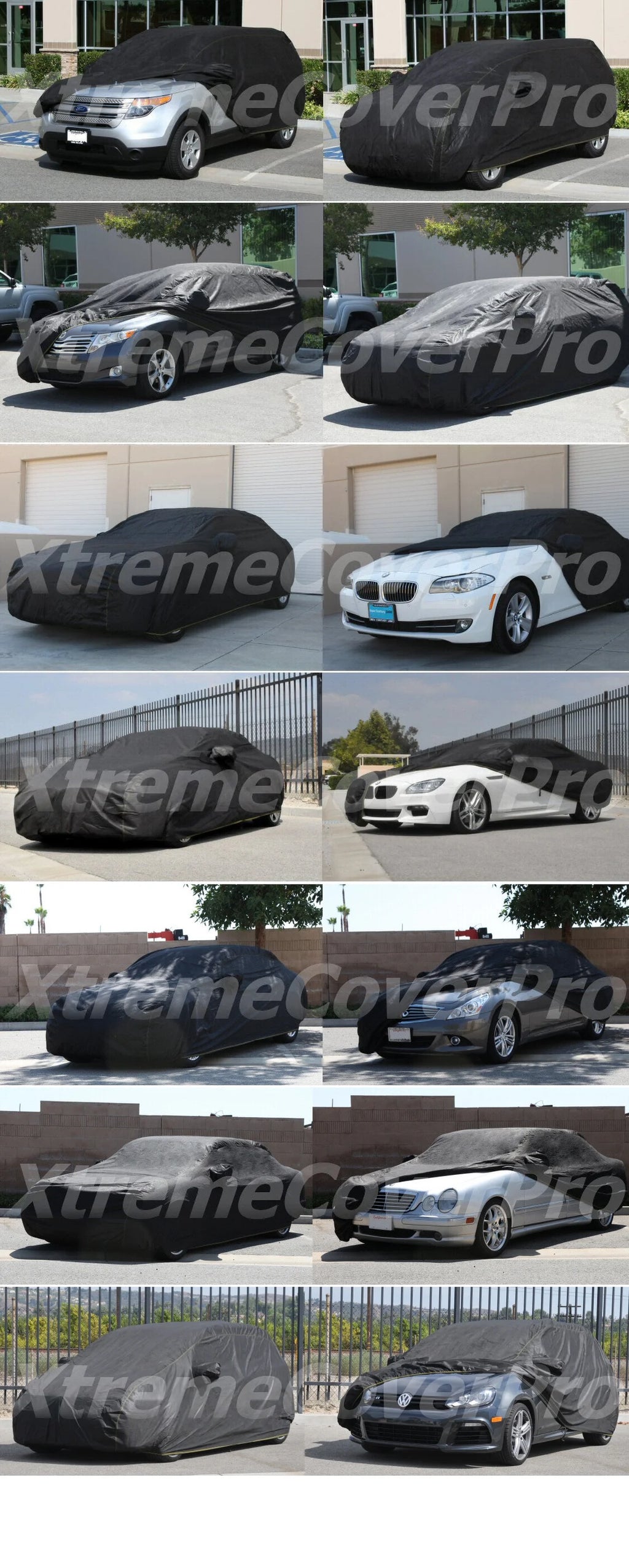 Black Car Cover Q5215