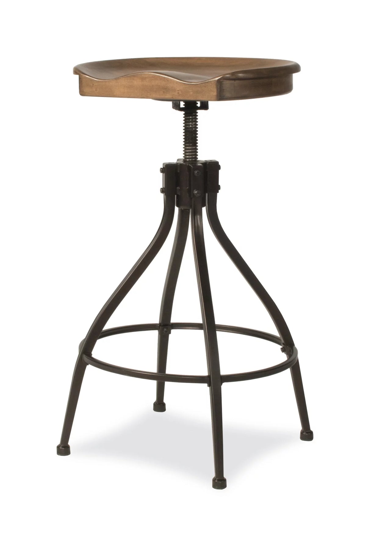 Adjustable Height Metal Swivel Bar Stool G6236