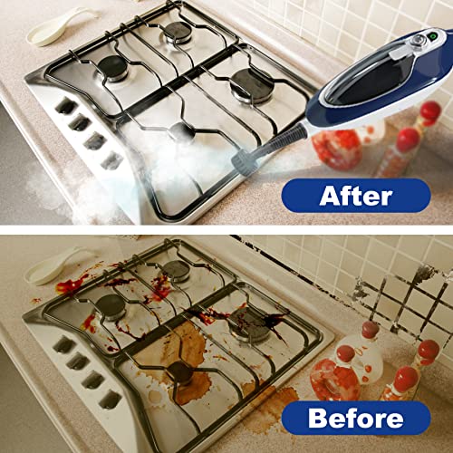 10-in-1 Floor Steamer Detachable Multi-Purpose Handheld Steam Cleaner with 11 Accessories M16675