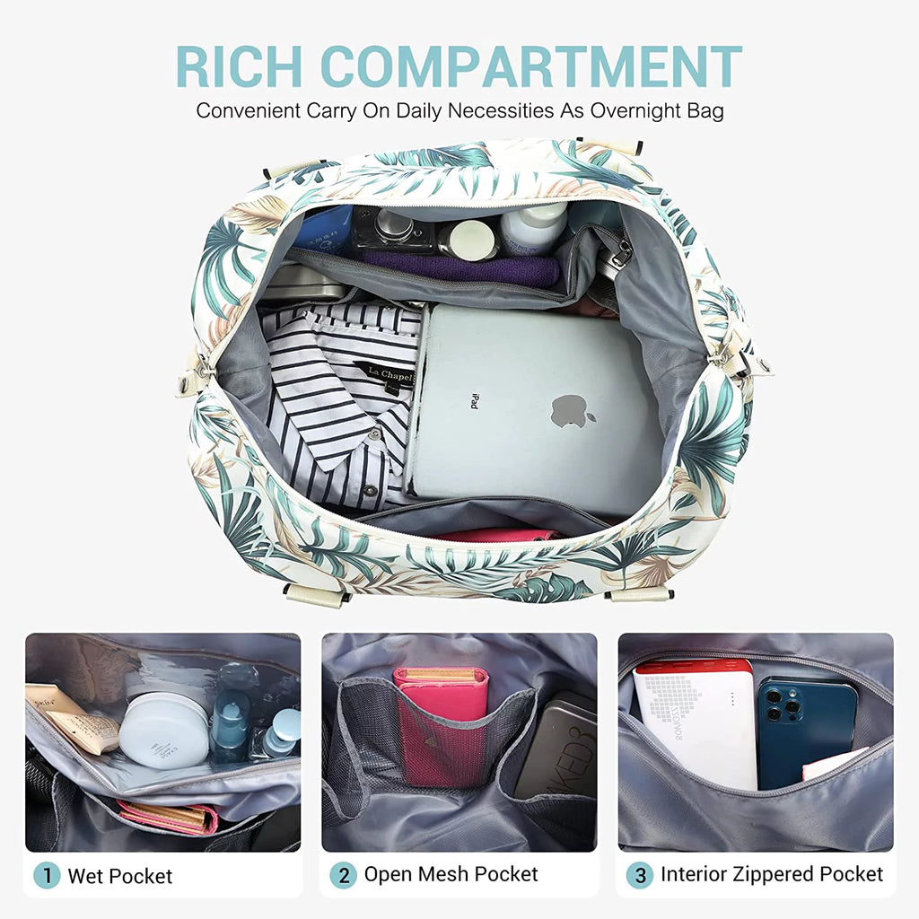 Large Travel Duffel Bag with Wet & Dry Separation C617485