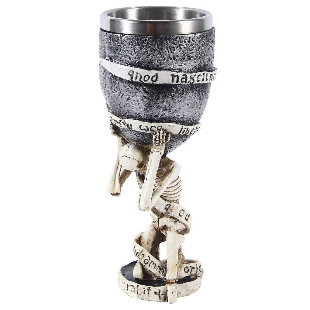 Stainless Steel Gothic Wine Cups Q25593