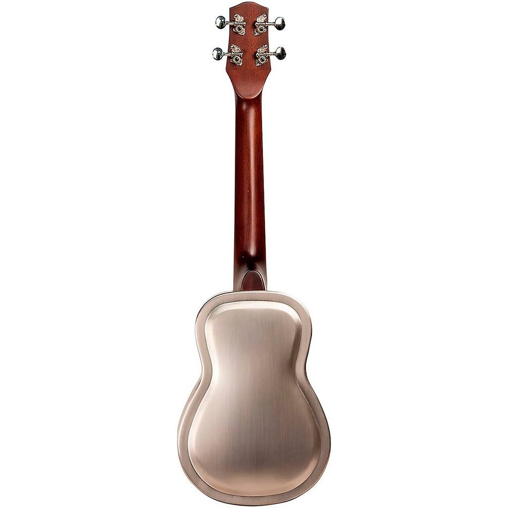 ResoUke Tenor-Scale Metal Body Resonator Ukulele J390274