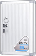 Key Lock Box, Key Cabinet Wall Mount with Key Tag S892