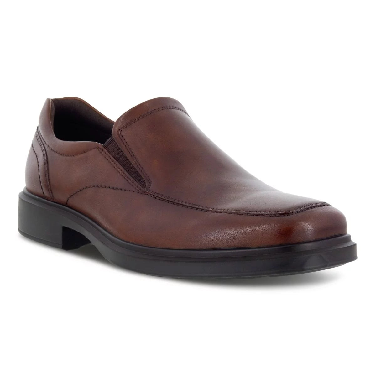 Cognac Leather Slip-on Shoes I67807