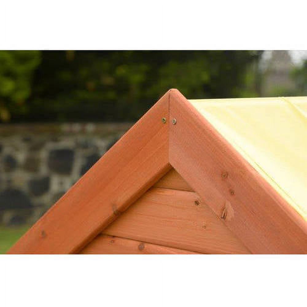 Wood Playhouse with Slide L988