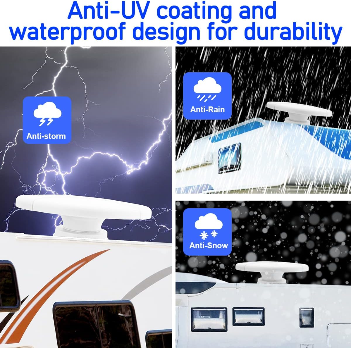Amplified Digital HD TV Antenna with Magnetic Base A1352
