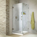 Brushed Nickel Hinged Shower Enclosure L8075