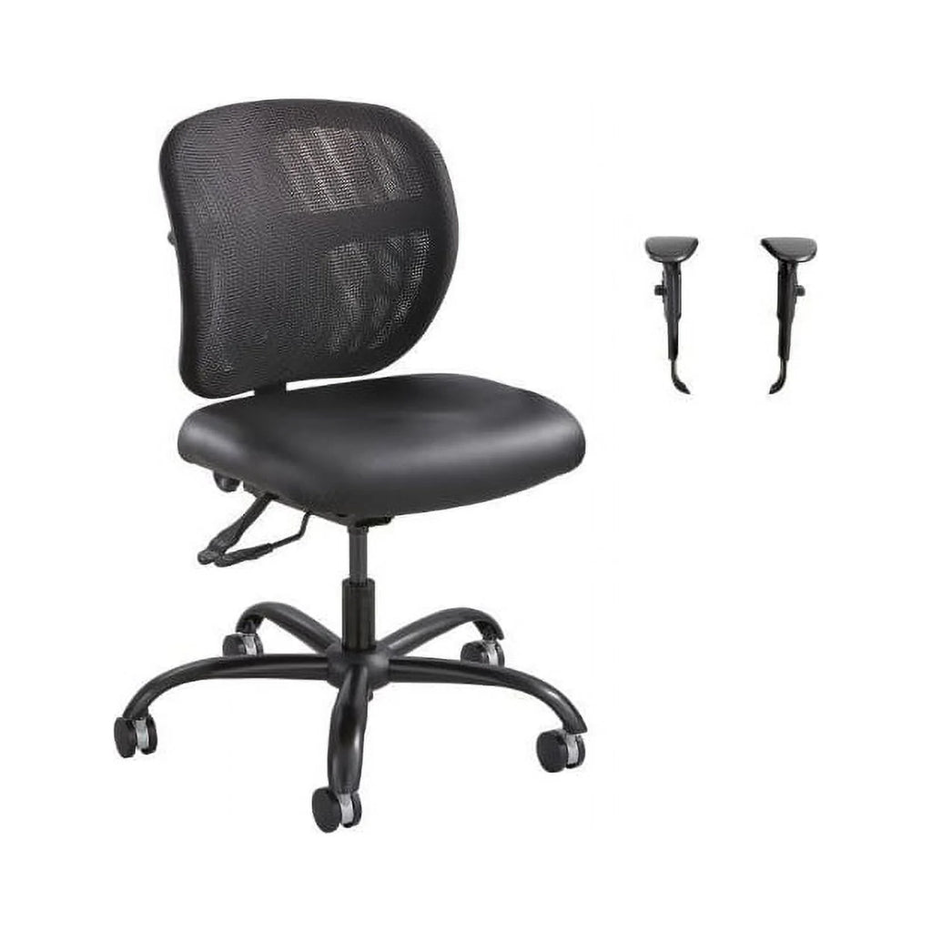 Black Mesh Big and Tall Office Chair M9680