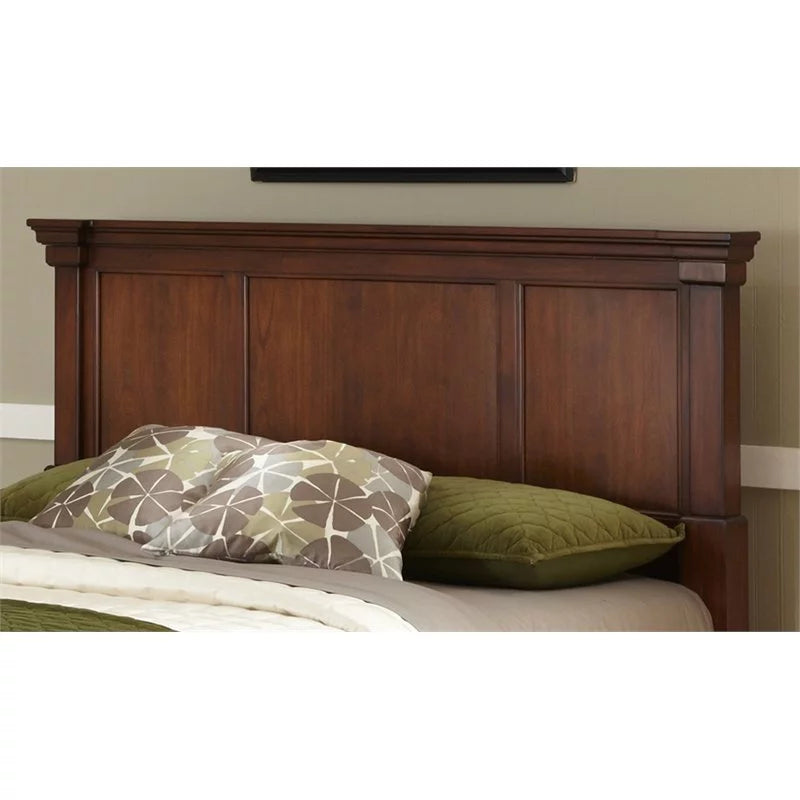 Brown Wood King Headboard S7181