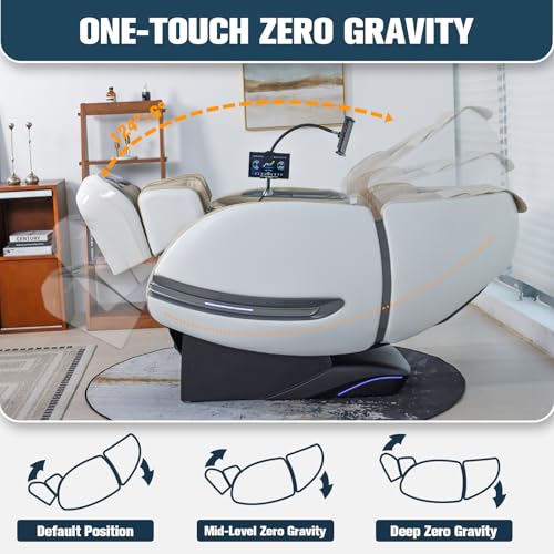 Zero Gravity SL-Track Full Body Massage Chair with 12 Auto Modes H816162