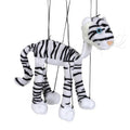 16 In. White Baby Tiger Marionette Puppet F6978