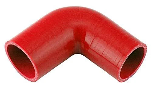 Red Silicone Hose Reducing Elbow V351