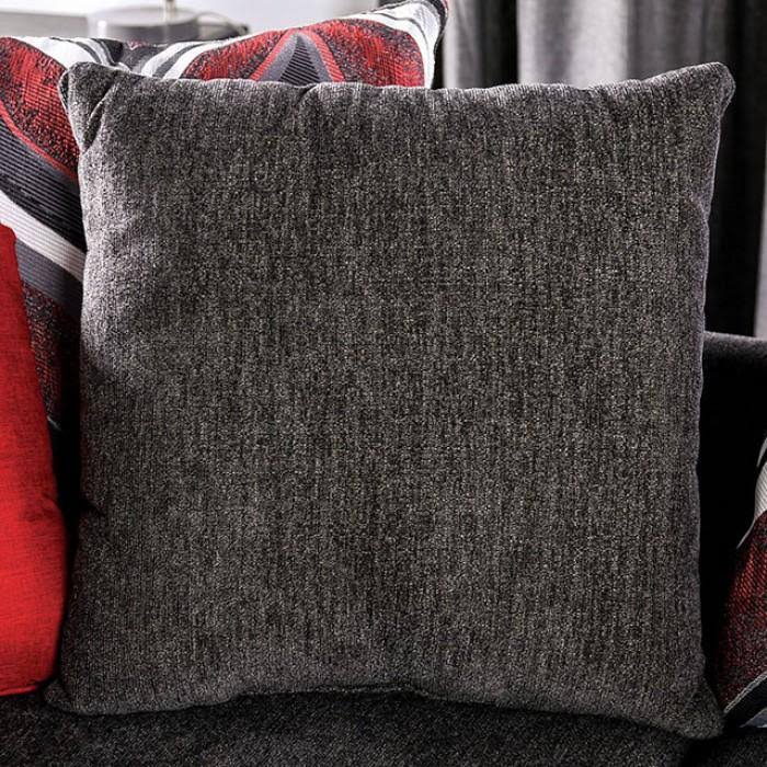 Gray Loveseat S11190