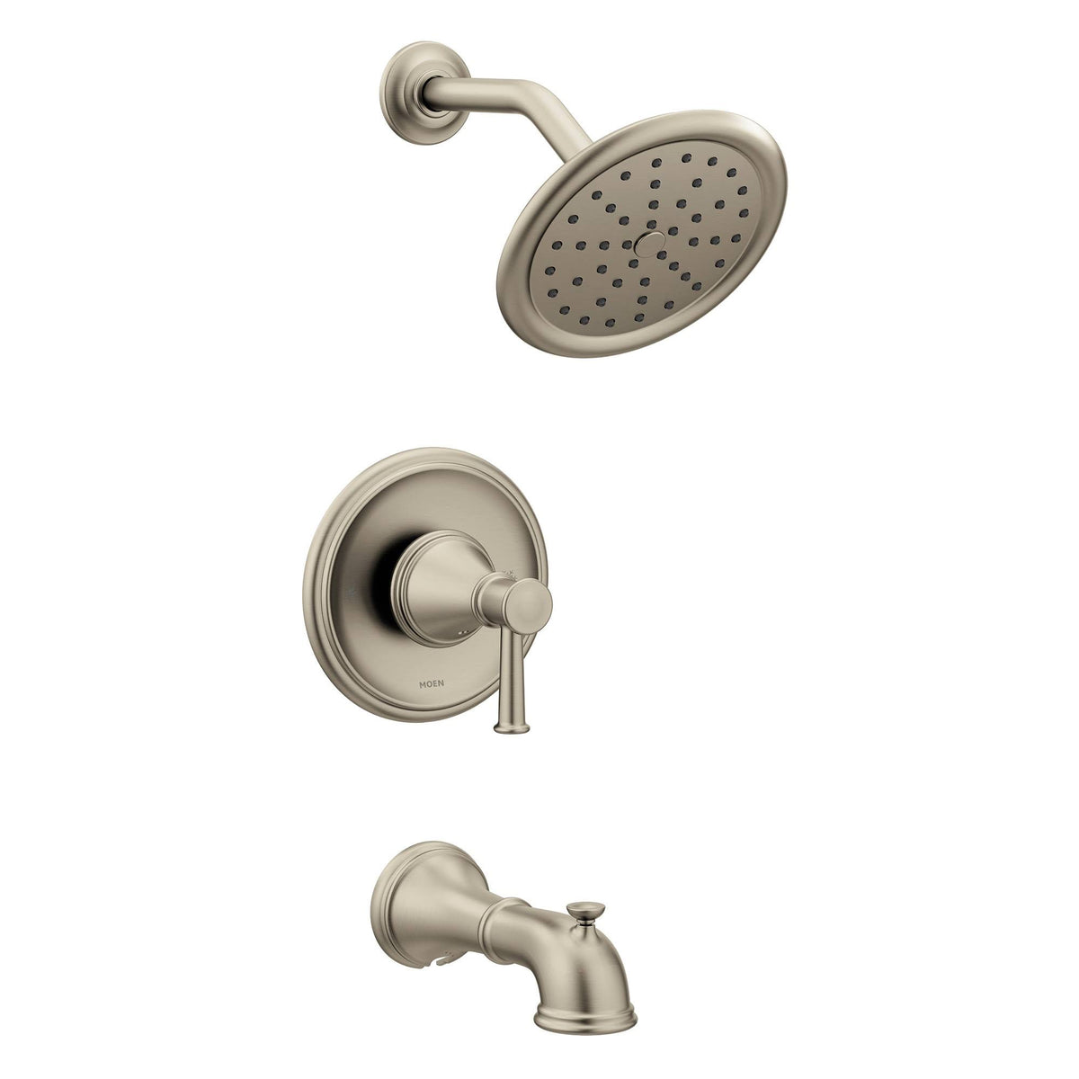 Brushed Nickel Tub and Shower Trim A5764