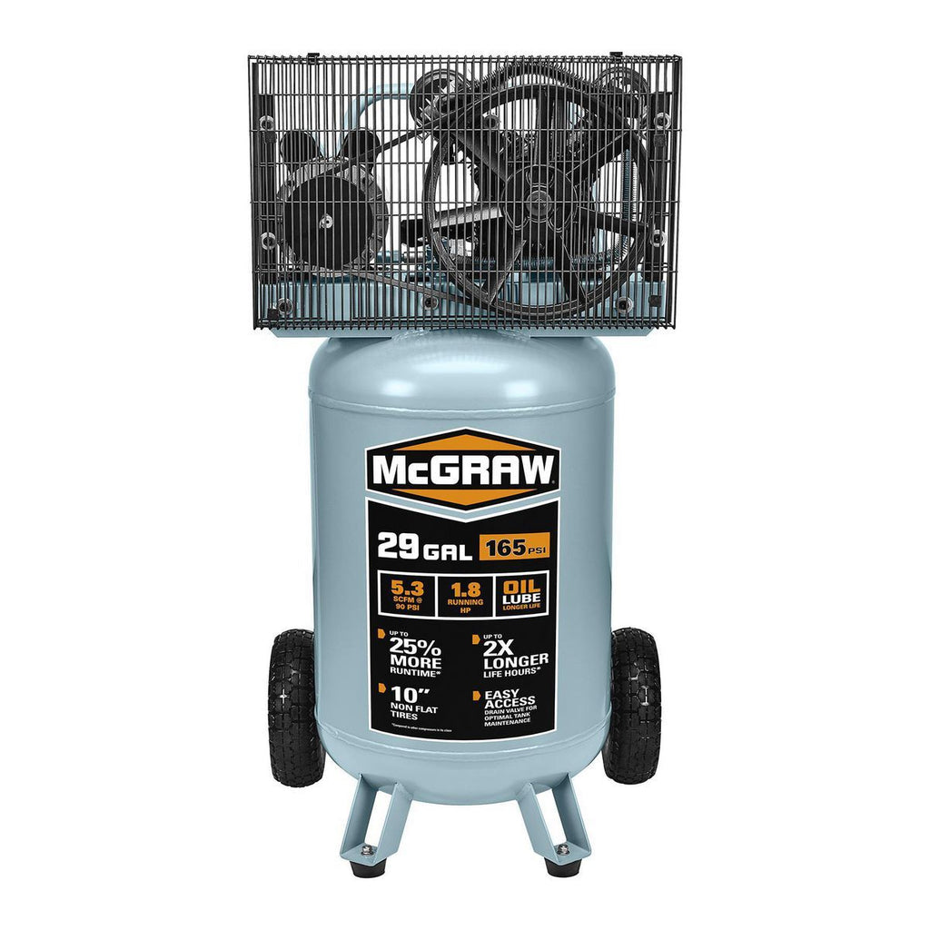 29 Gallon 165 PSI Oil-Lube Belt Drive Air Compressor Z25578