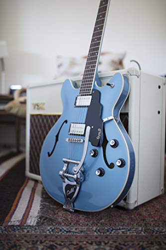 Pelham Blue Semi-Hollow Body Electric Guitar M6714