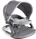 Travel Baby Chair Floor Seat with Snack Tray and Canopy Q78287