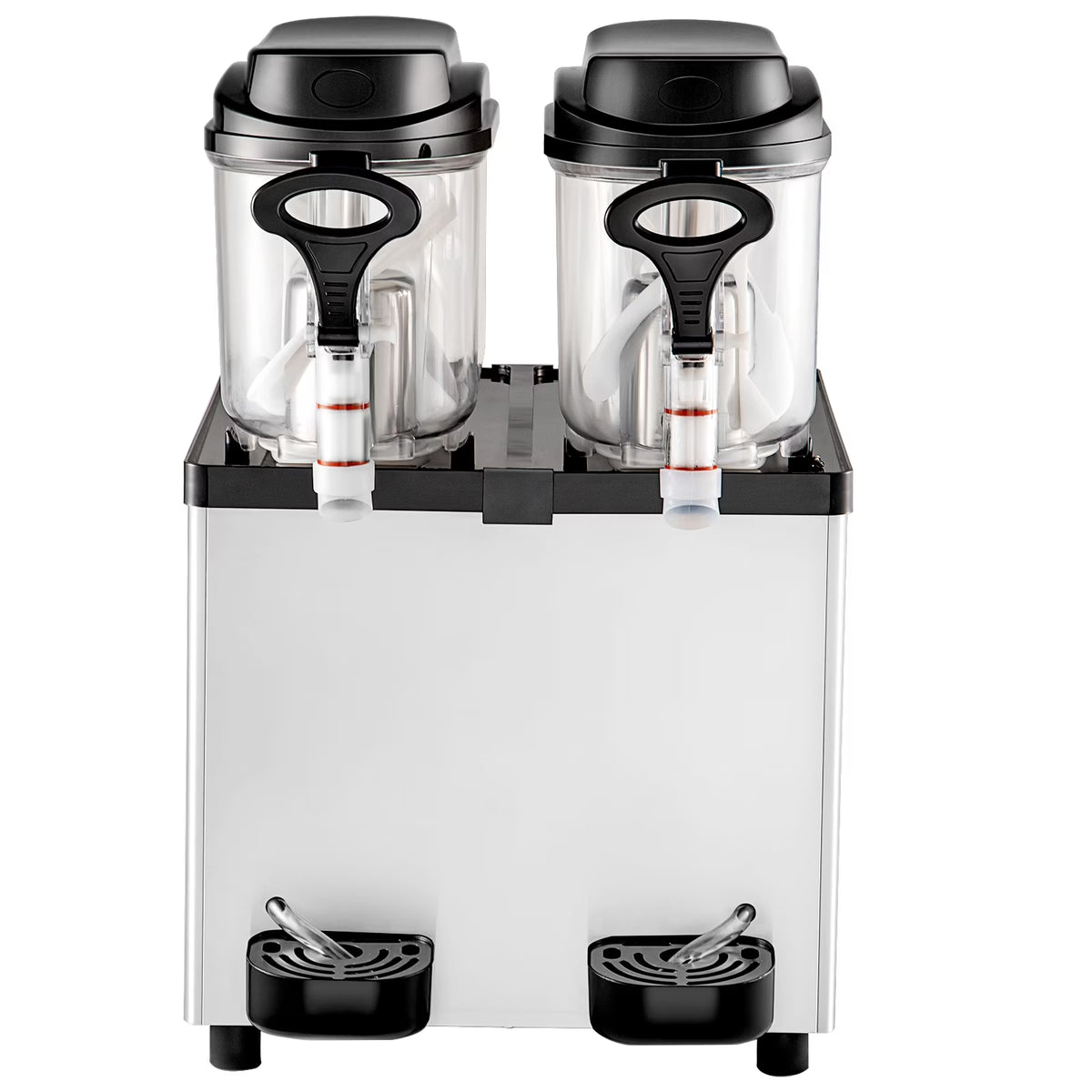 6 L x 2 Tanks 400W 110V Stainless Steel Slushy Machine Z340506