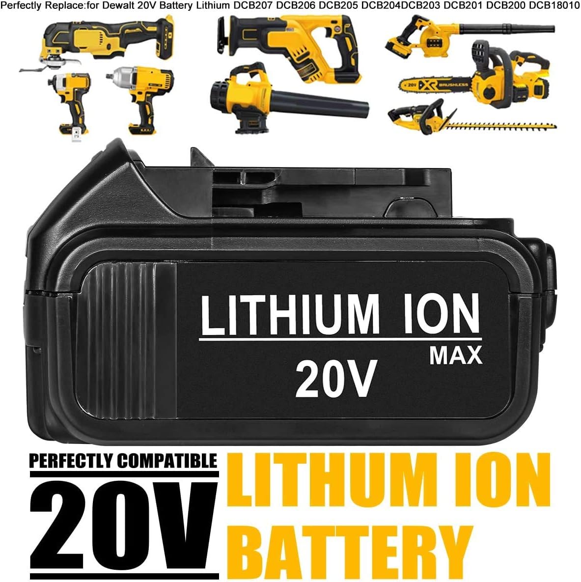 5.0Ah 2Pack Replacement Battery with Charger M259