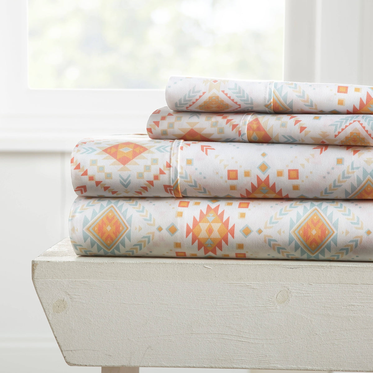 Patterned Sheet Set (California King - Rose Grey) Y227