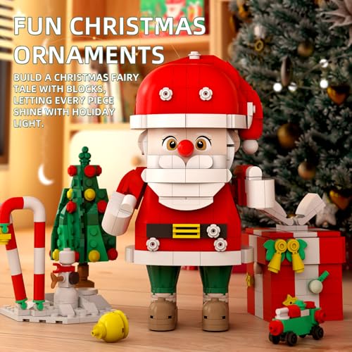 750 Piece Christmas Building Blocks Set with Christmas Tree and Gift Box W662158