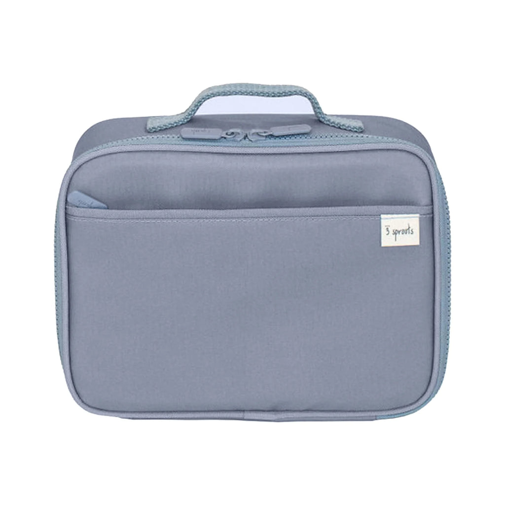 Blue Insulated Recycled Fabric Lunch Bag F49899