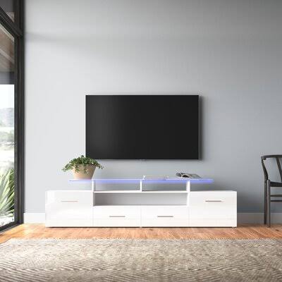 White TV Stand F796