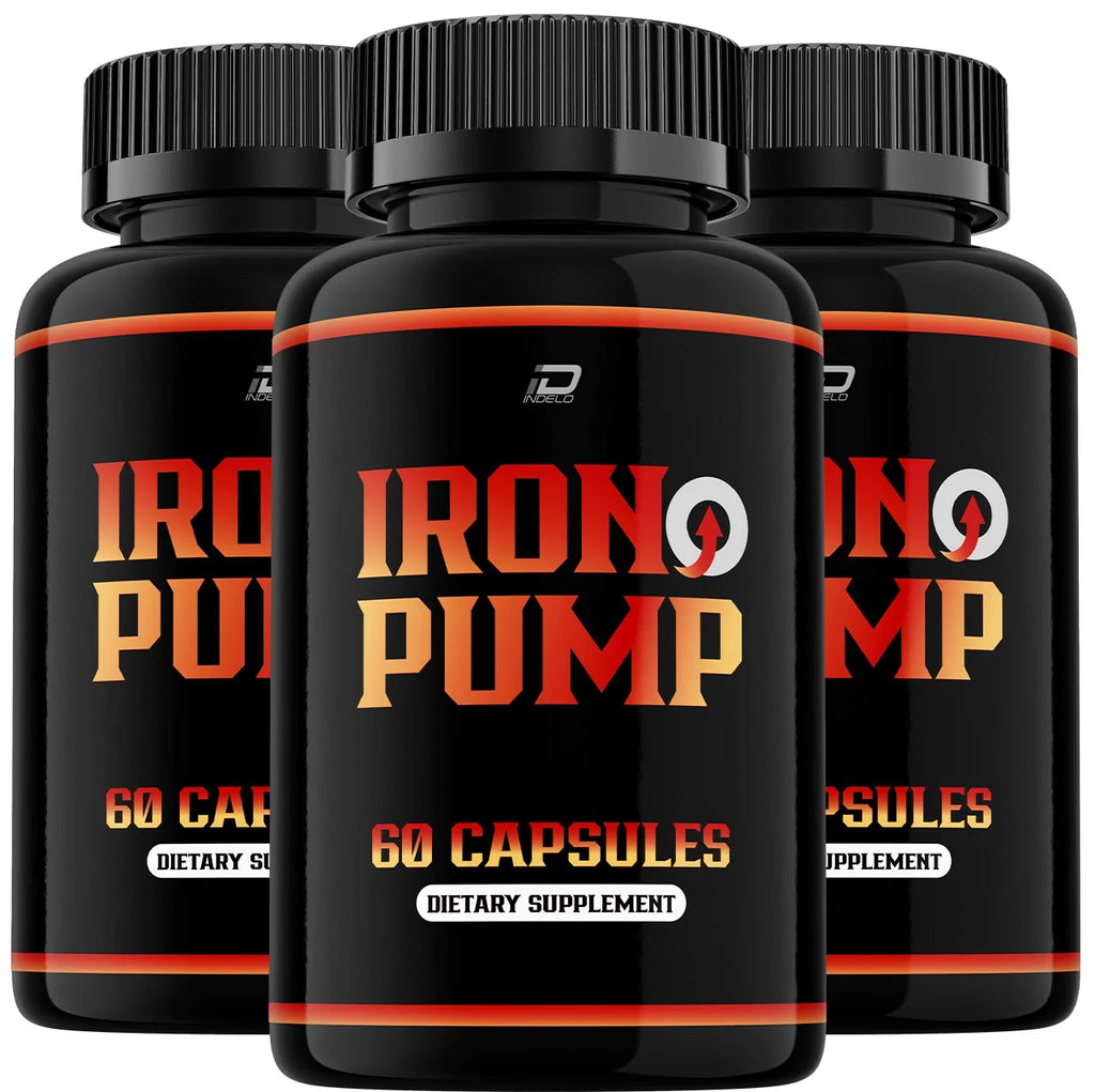 Iron Pump Capsules for Men 180 Capsules P74691