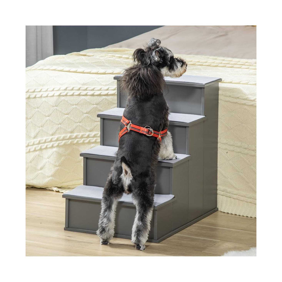 Pet Stairs with Cushioned Removable Covering P95390