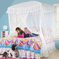 White Light-Up Bed Canopy M4945