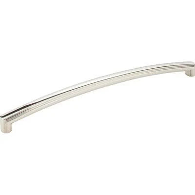 12x22 Center Cabinet Pull Polished Nickel O48555