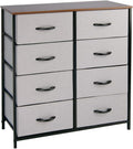 8 Drawer Dresser with Fabric Bins I78099