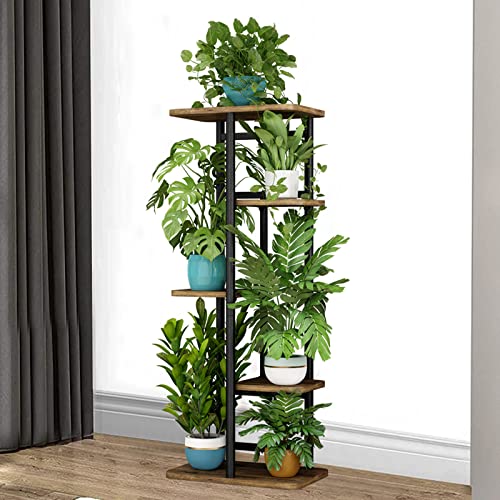 Black 5 Tier Plant Stand P228429