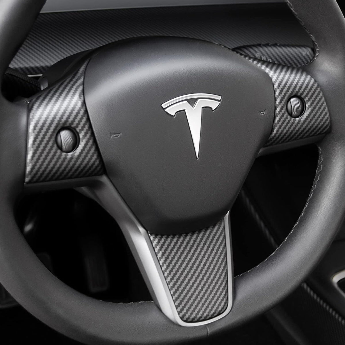 Glossy Carbon Fiber Center Console Cover A3840