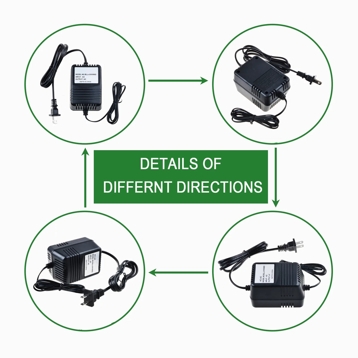 AC/AC Adapter 12V 1700mA Power Supply Y2465
