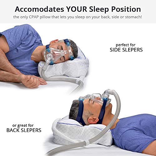 Cool CPAPMax Pillow with White Pillowcase H426469