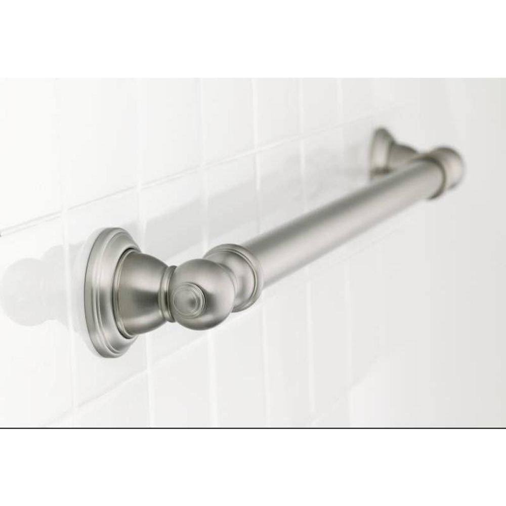 Brushed Nickel 12x22 Grab Bar N440969