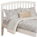 White Full Size Headboard V623329