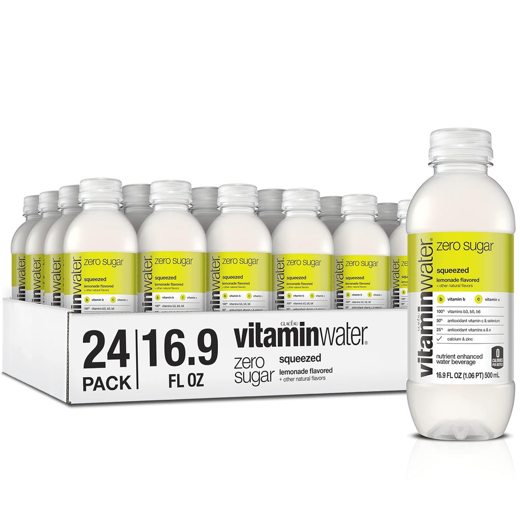 16.9 Fl Oz (24 Count) Electrolyte Enhanced Lemonade Water K399
