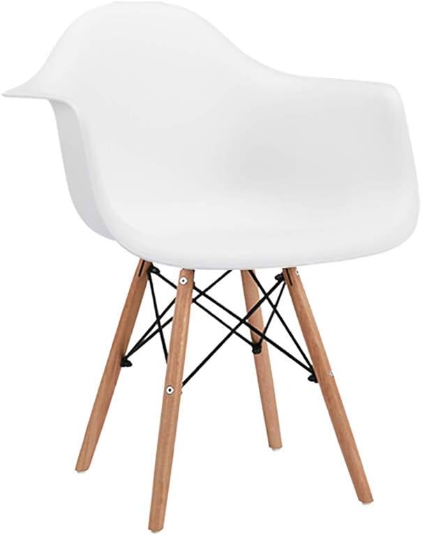 Black Molded Shell Dining Chair B460