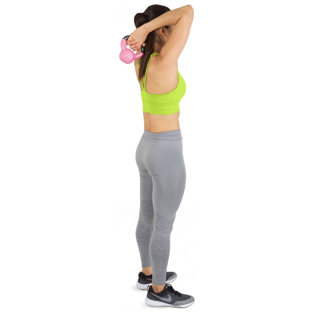 40 lb Vinyl Coated Cast Iron Kettlebells V80843