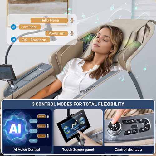 Zero Gravity SL-Track Full Body Massage Chair with 12 Auto Modes H816162